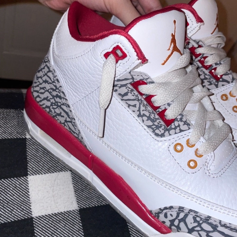 Cardinal red jordan 3